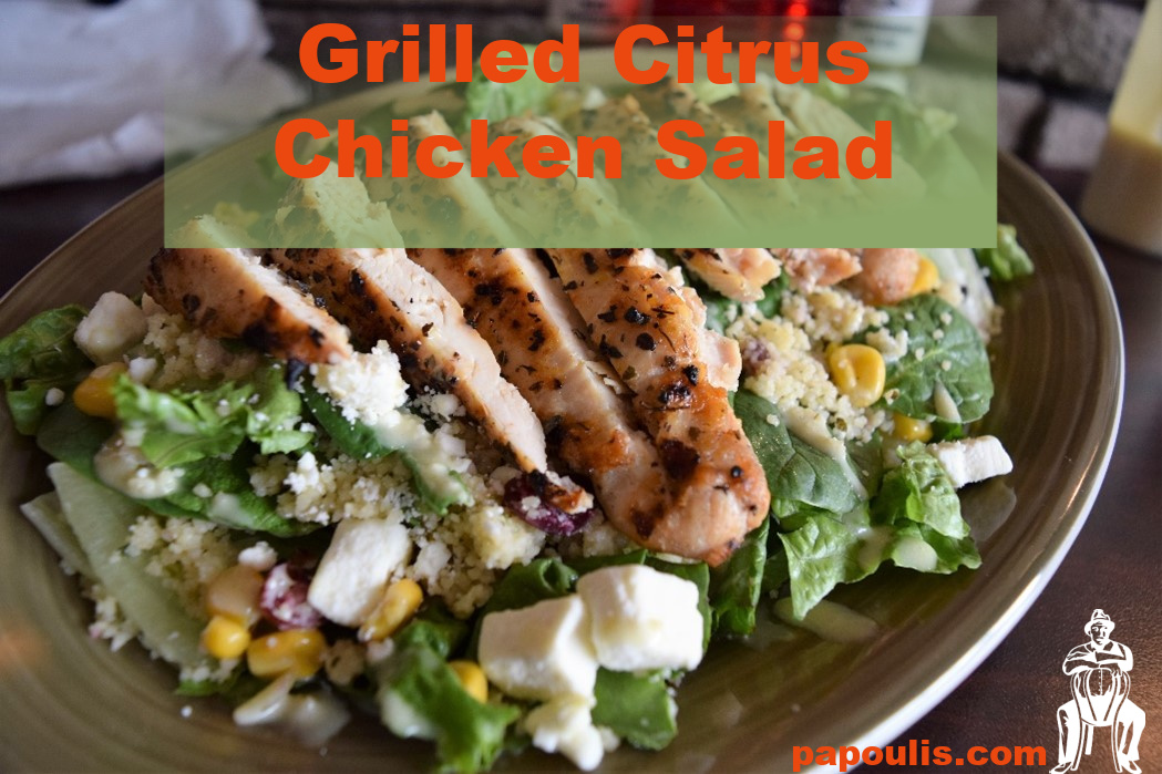 Grilled Citrus Chicken Salad